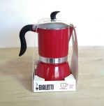 Bialetti Fiammetta 3 cup Espresso Maker in Red